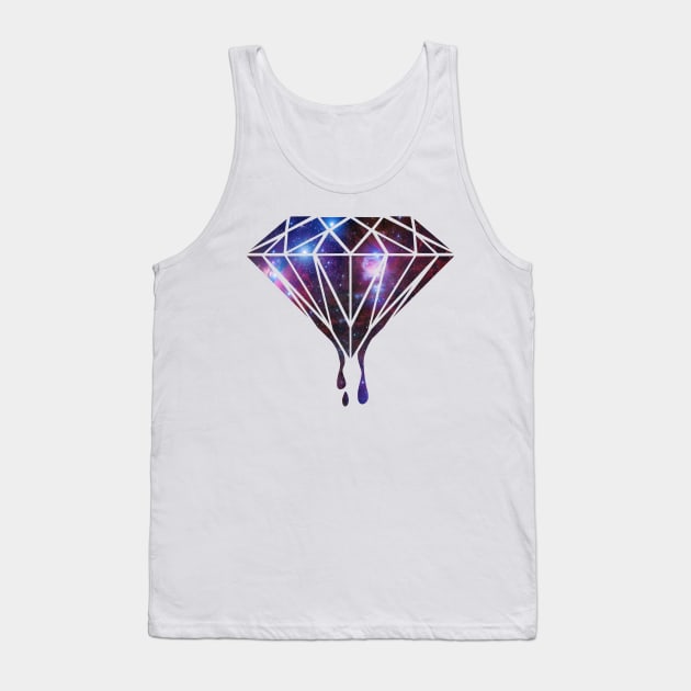 Galaxy Diamond Tank Top by CheesyB